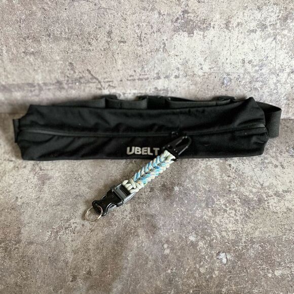 Paracord Whistle Keychain Hiking NEW Outdoor Sporty Handmade Unisex Blue - Picture 7 of 10